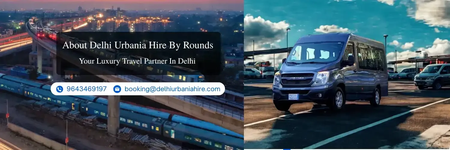 About Delhi Urbania Hire Banner
