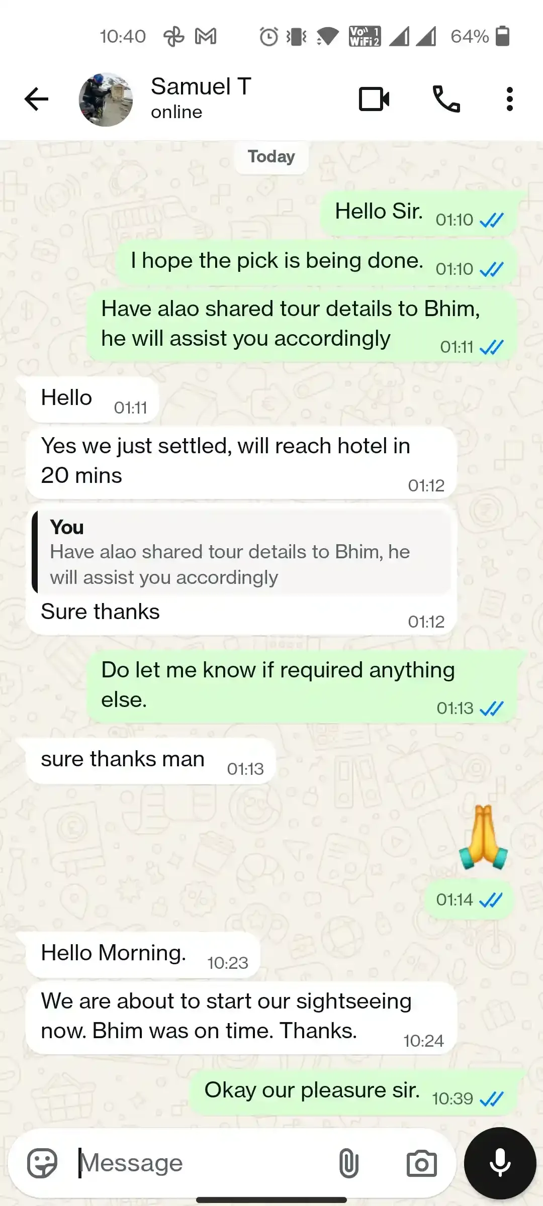 Customer Testimonial