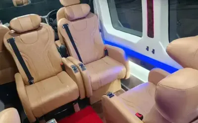 Maharaja Urbania van in Delhi