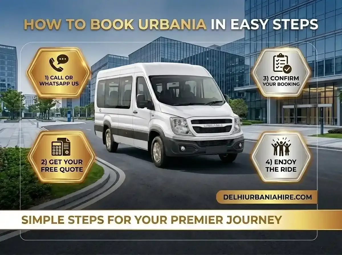 How to Book Urbania in Easy Steps