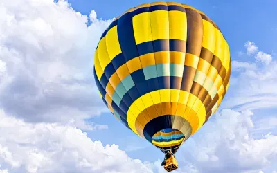 hot air balloon ride