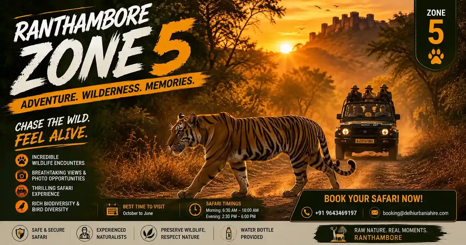 zone 5 ranthambore